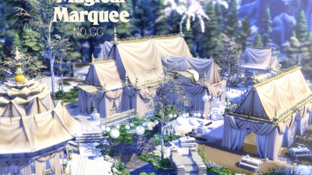 Magical Marquee for The Sims 4