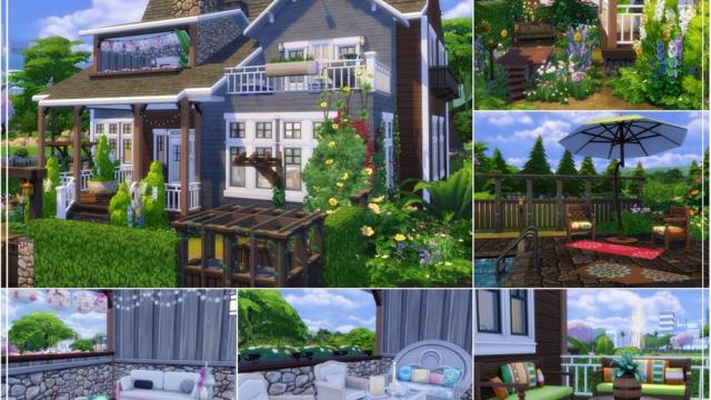 Flora Hampton для The Sims 4