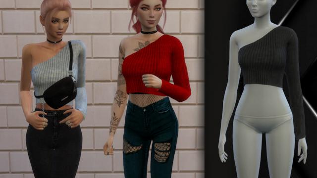 Cold Shoulder Top