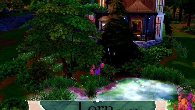 LORN Mansion for The Sims 4