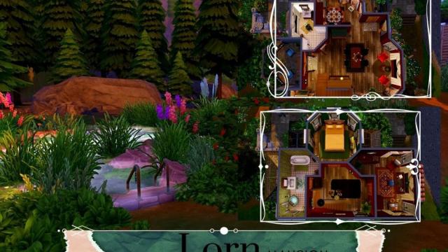 LORN Mansion for The Sims 4