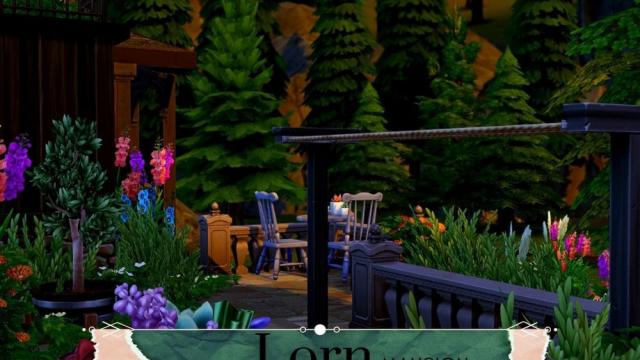 LORN Mansion for The Sims 4