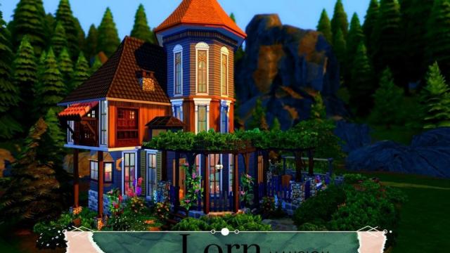 LORN Mansion for The Sims 4