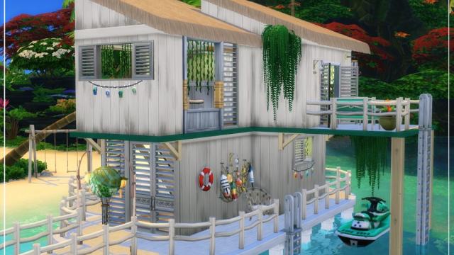 Sapphire Resort for The Sims 4