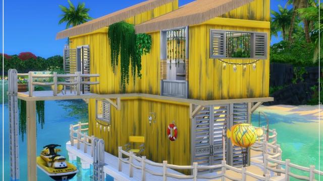 Sapphire Resort for The Sims 4