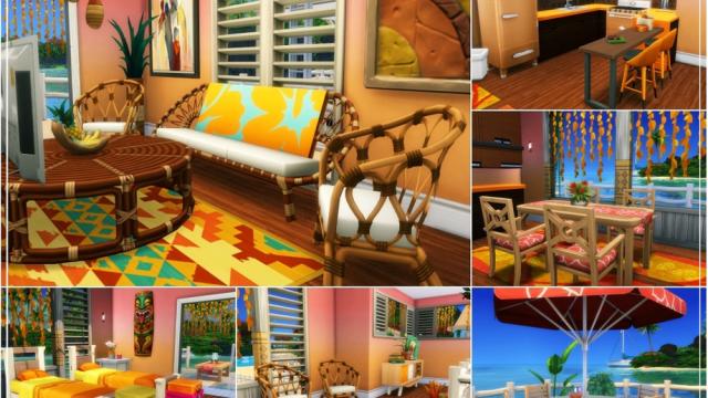 Sapphire Resort for The Sims 4