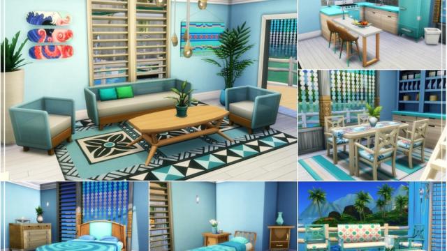 Sapphire Resort for The Sims 4