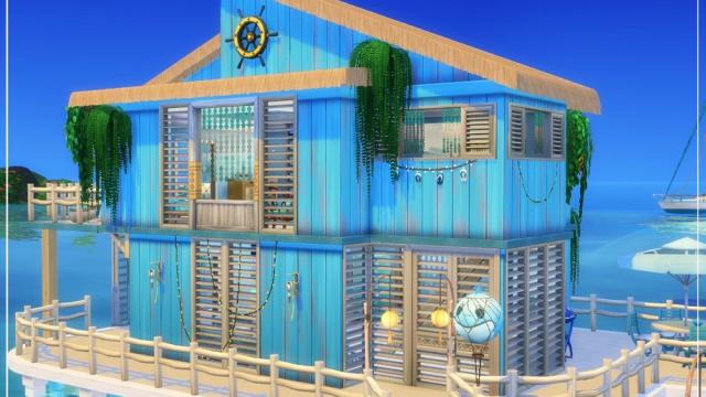 Sapphire Resort for The Sims 4