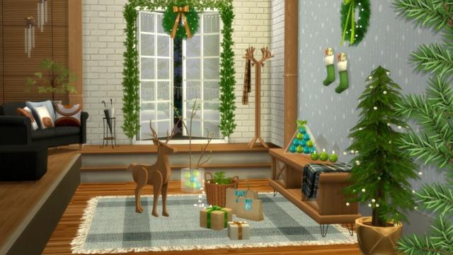 Holiday Wonderland - Christmas Entrance for The Sims 4