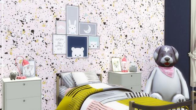 Florence Child Bedroom for The Sims 4