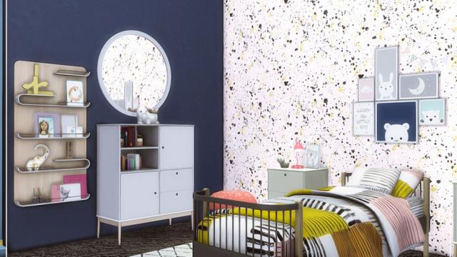 Florence Child Bedroom for The Sims 4