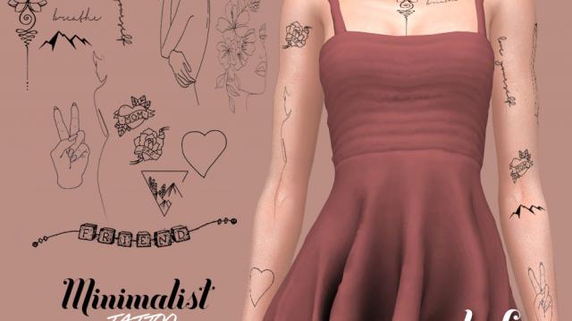 IMF Tattoo Minimalist