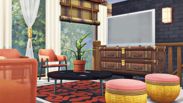 Graham - Уютный коттедж для The Sims 4