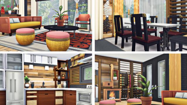 Graham - Уютный коттедж для The Sims 4