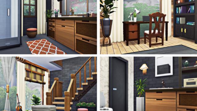Graham - Уютный коттедж для The Sims 4