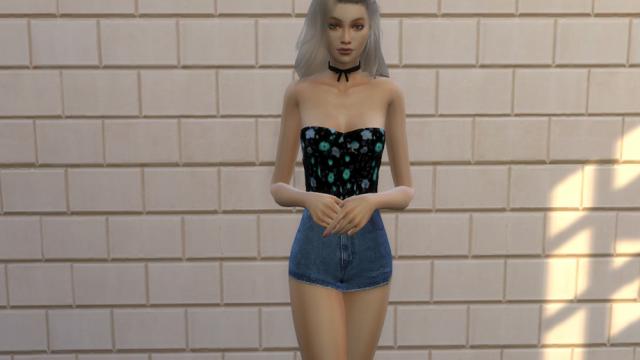 Corset Top для The Sims 4