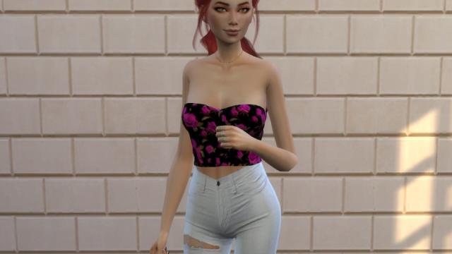 Corset Top для The Sims 4