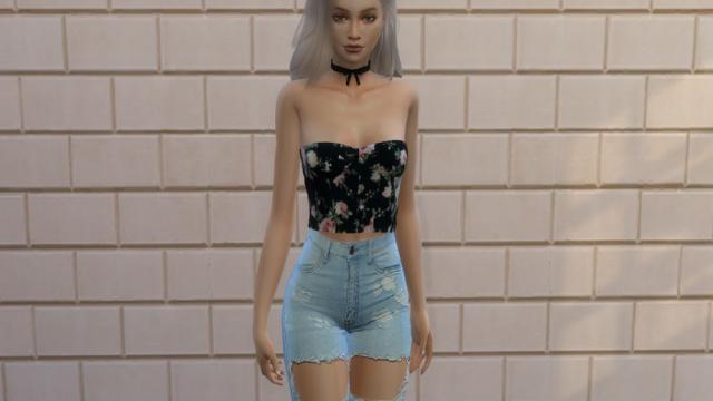 Corset Top для The Sims 4