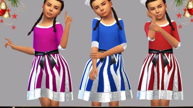 Dress child Merry Christmas