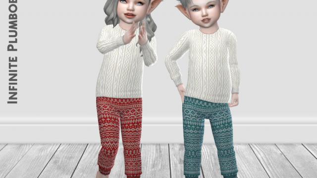 IP Toddler Christmas Leggings