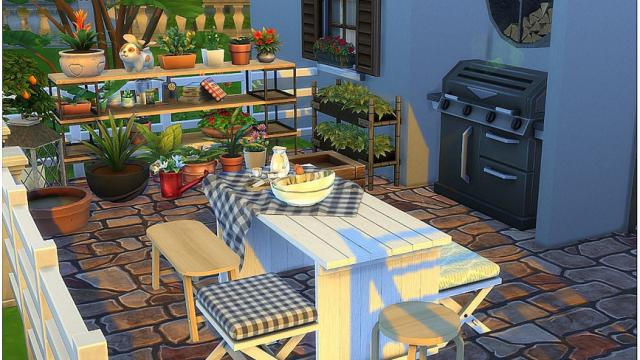 Весенний коттедж / Spring Cottage для The Sims 4