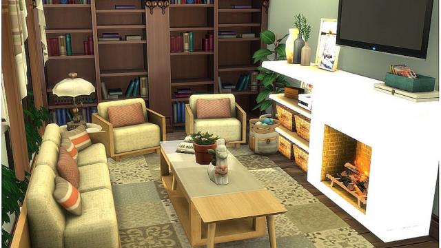 Весенний коттедж / Spring Cottage для The Sims 4