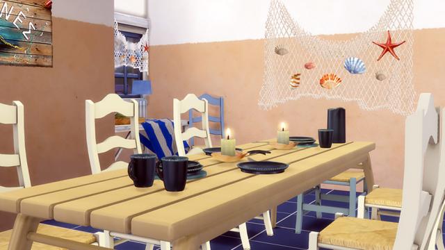 Hellening Dining room for The Sims 4