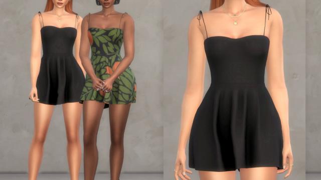 Lipa Dress / Christopher067 для The Sims 4