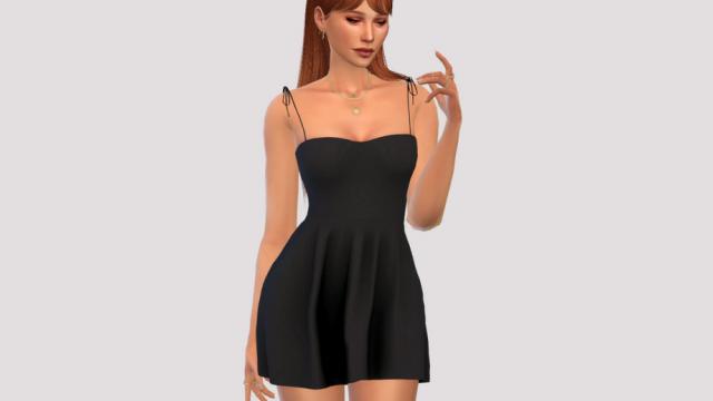 Lipa Dress / Christopher067 для The Sims 4