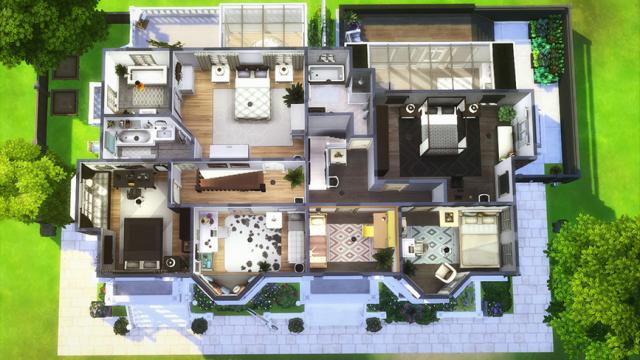 Park Street 167 for The Sims 4