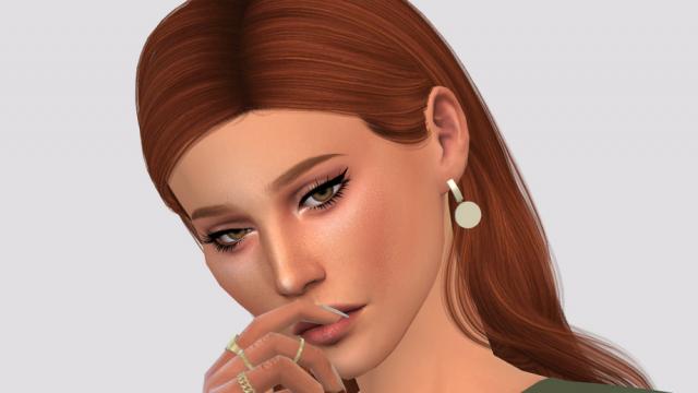Jae Earrings / Christopher067 для The Sims 4