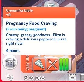 Pregnancy Cravings для The Sims 4