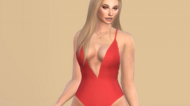Hanna Bodysuit || Christopher067 для The Sims 4