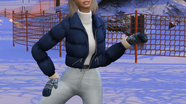 Сборка зимней одежды для The Sims 4