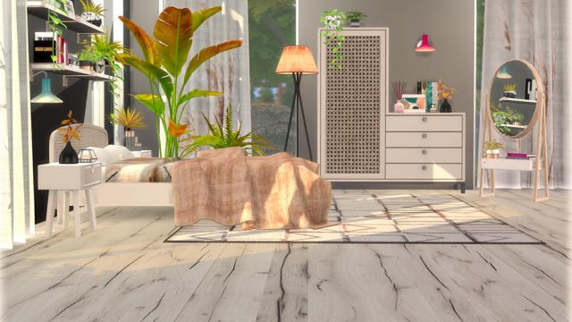 Bedroom Faye Decor for The Sims 4