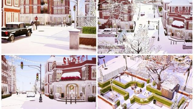 Charms of Old Neighborhoods для The Sims 4