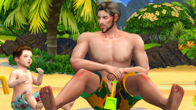 Time with My Dad for The Sims 4