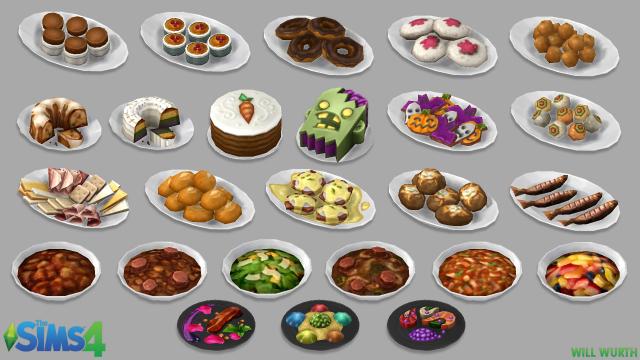 Готуйте їжу не куштуючи її / Cook Experimental/Cultural/Jungle Food Without Tasting It First для The Sims 4