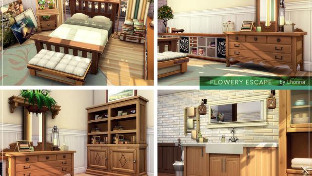 Цветочный побег / Flowery Escape версия Nov 15, 2020 для The Sims 4 для The Sims 4