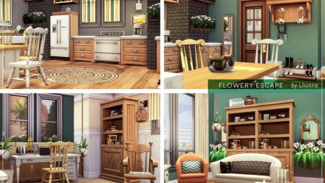 Цветочный побег / Flowery Escape версия Nov 15, 2020 для The Sims 4 для The Sims 4