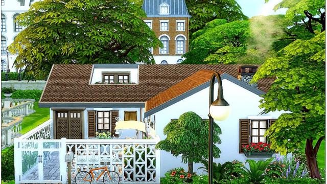 Весняний котедж / Spring Cottage для The Sims 4