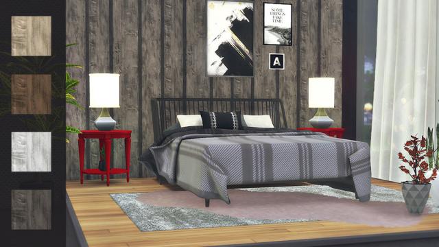 Rough Wood Plank Wall