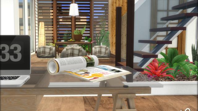 Zen Office (Room) for The Sims 4
