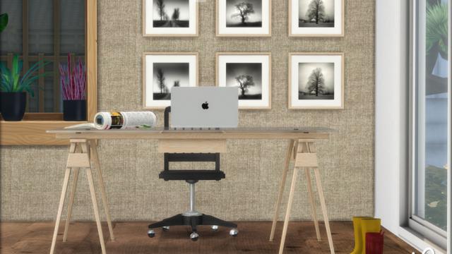 Zen Office (Room) for The Sims 4