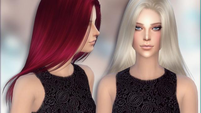 Anto - Gecko (Hair) для The Sims 4