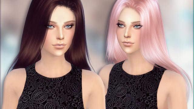 Anto - Gecko (Hair) для The Sims 4