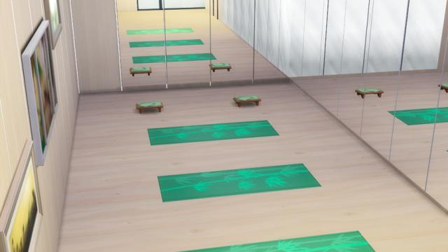 Спортзал / Newcrest Gym для The Sims 4
