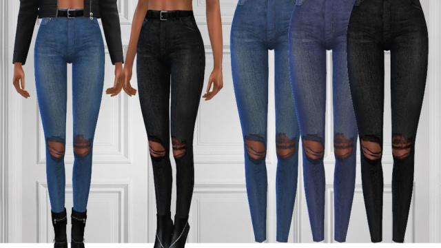 ShakeProductions 532 - Jeans - Модні джинси для The Sims 4