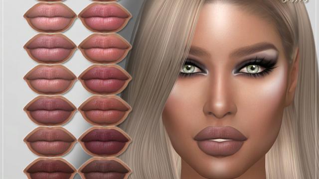 Губная помада N215 от FashionRoyaltySims / FRS Lipstick N215