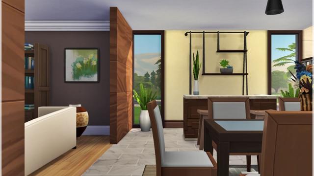 Villa Aliya для The Sims 4